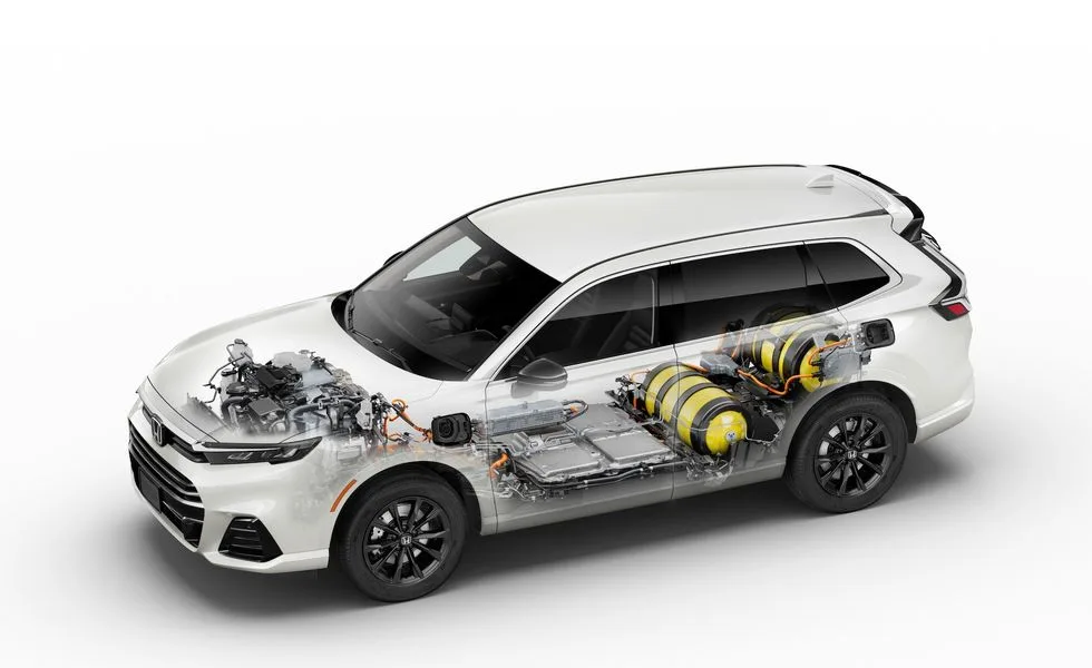 هوندا CRV 2025 نسخة eFCEV أجدد سيارة هيدروجين