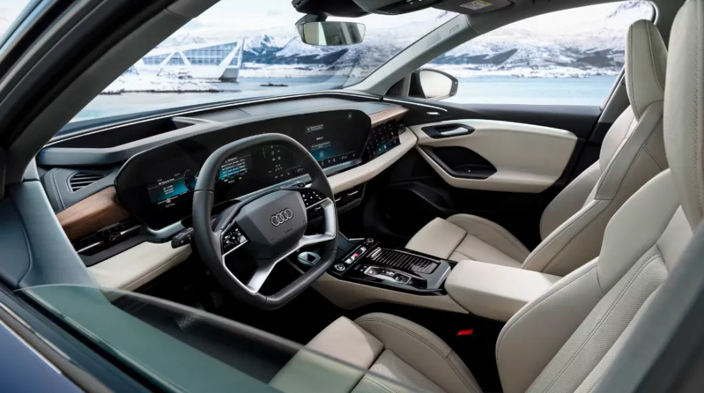 أودي Q6 E Tron 2025 كشفت عن شكلها وعن مواصفاتها - صورة 3