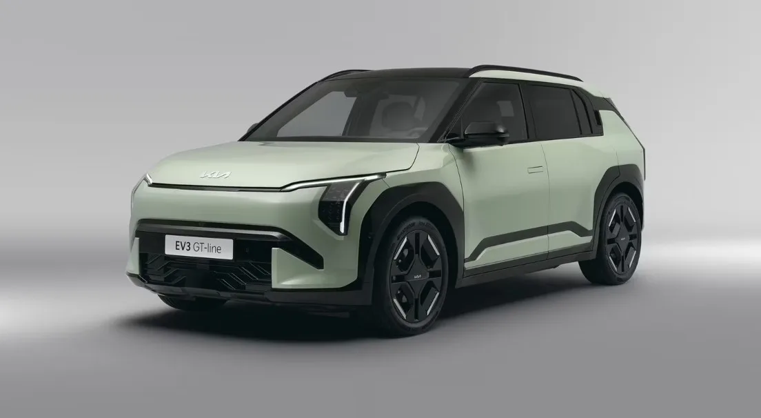 رصد سيارة كيا EV3 GT-Line الجديدة على الطرقات قبل الإطلاق الرسمي