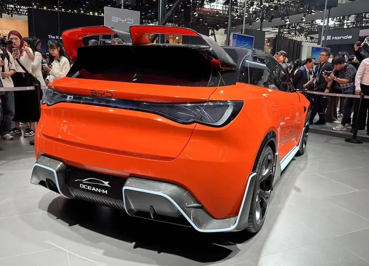 BYD Ocean-M الاختبارية الرياضية الجديدة تظهر للجمهور - صورة 4