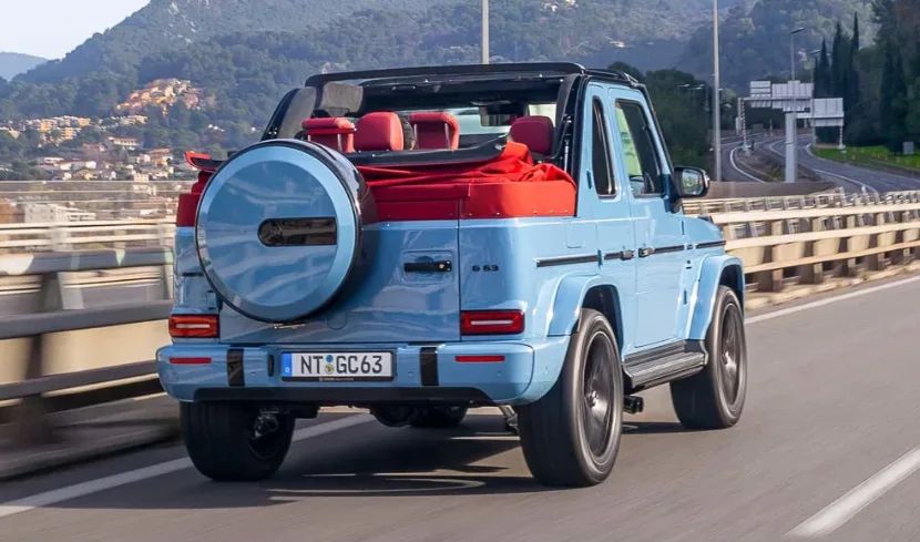 مرسيدس AMG G63 المكشوفة .. السيارة الفاخرة النادرة
