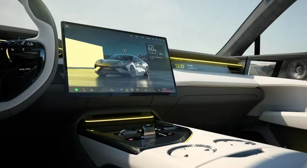 Lotus Emeya 2025 .. سيارة كهربائية رياضية جديدة من لوتس - صورة 3