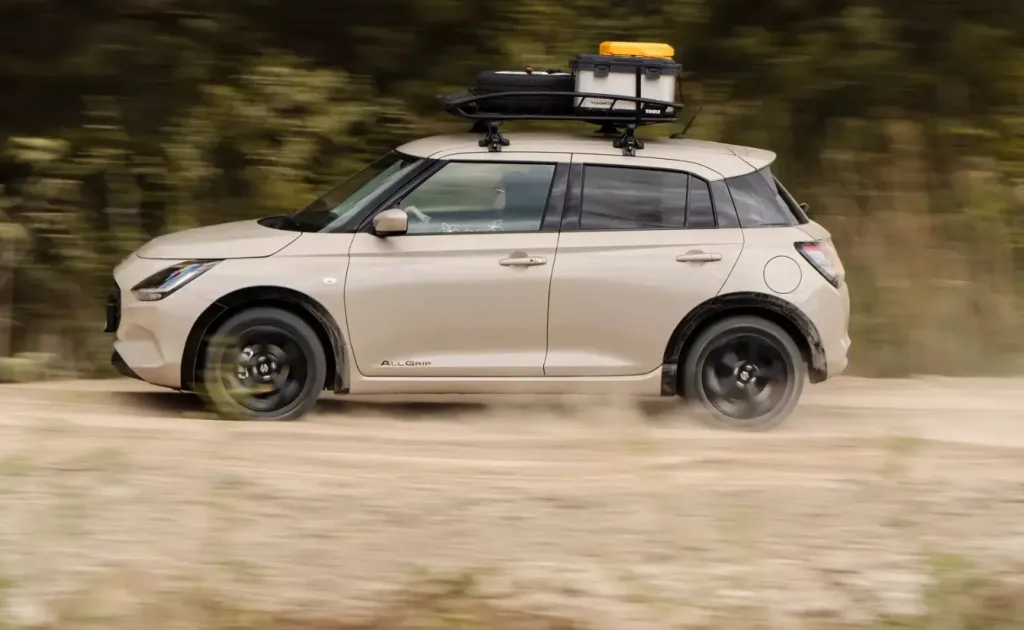سوزوكي سويفت AllGrip FX 2025: سيارة هاتشباك مدمجة بروح SUV