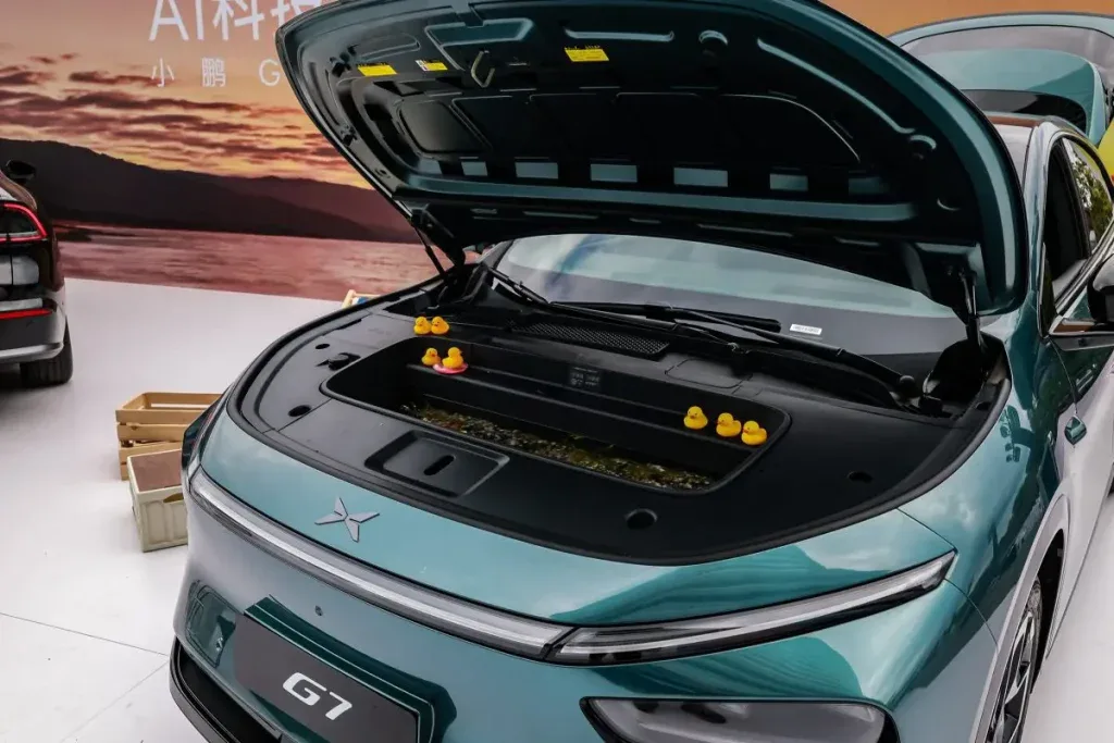 ظهور Xpeng G7 لأول مرة: SUV كهربائية بتقنيات ذكية متقدمة - صورة 2