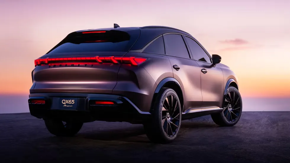 إنفينيتي تكشف عن النموذج الاختباري QX65 مونوغراف