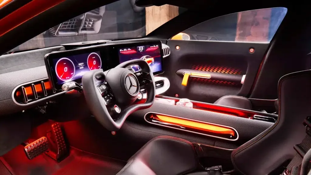 مرسيدس تكشف عن السيارة الكهربائية الاختبارية CONCEPT AMG GT XX