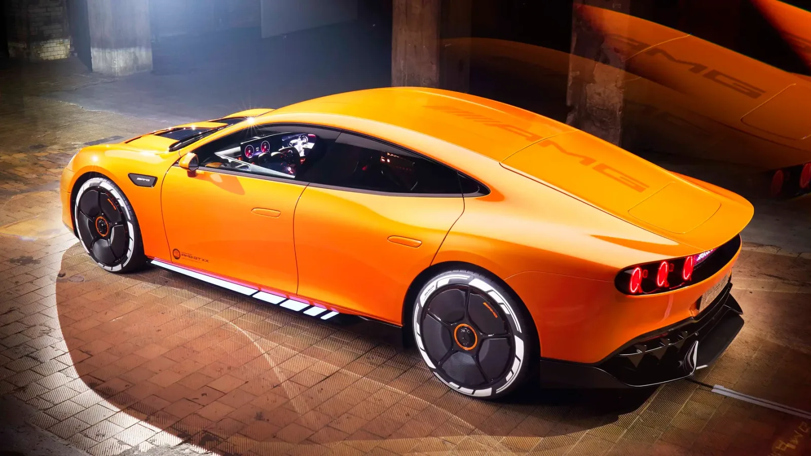مرسيدس تكشف عن السيارة الكهربائية الاختبارية CONCEPT AMG GT XX