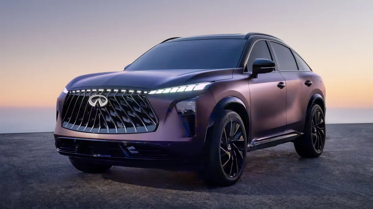 إنفينيتي تكشف عن النموذج الاختباري QX65 مونوغراف