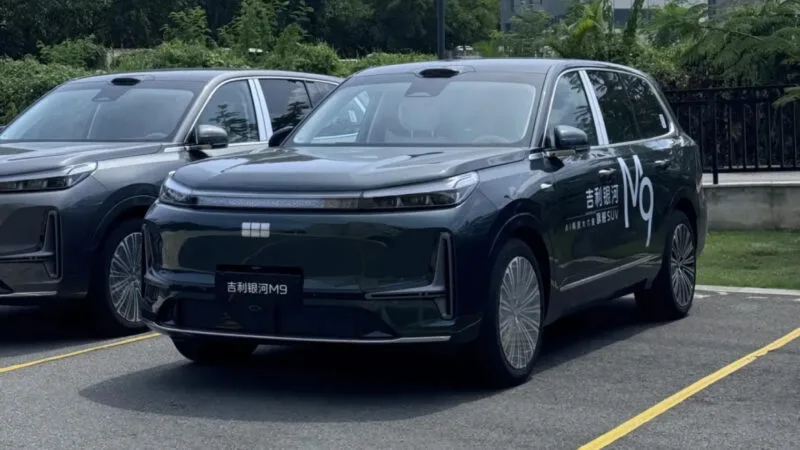 جيلي تقدم جالاكسي M9 SUV الفاخرة بقوة مذهلة تبلغ 697 حصاناً