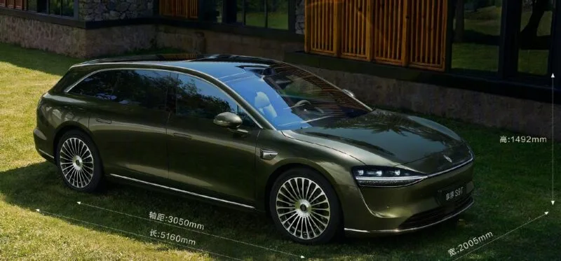 هواوي تكشف عن Stelato S9T Wagon الكهربائية ببطارية 100 كيلوواط ساعة وقوة 516 حصان