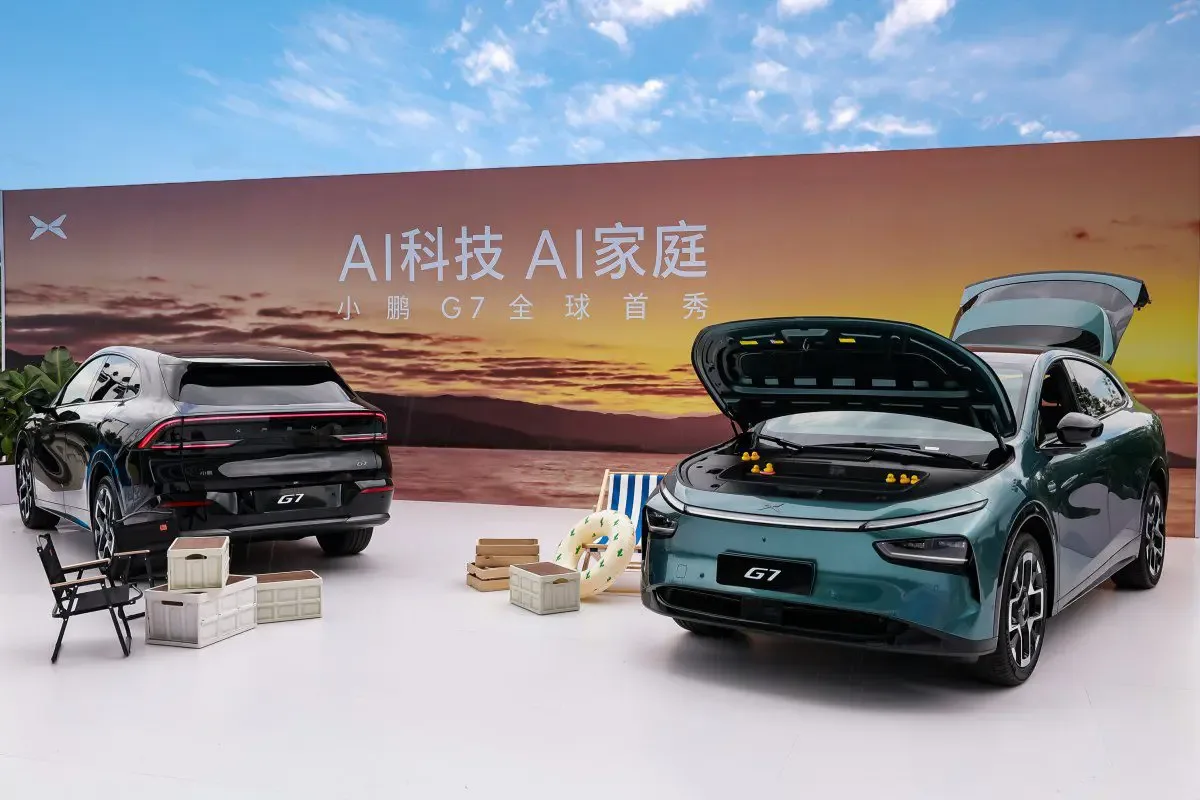 ظهور Xpeng G7 لأول مرة: SUV كهربائية بتقنيات ذكية متقدمة