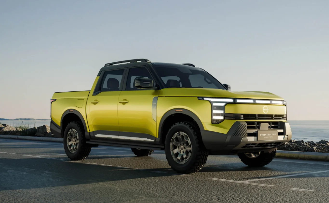 نيسان Frontier Pro PHEV: أول بيك أب هجينة قابلة للشحن