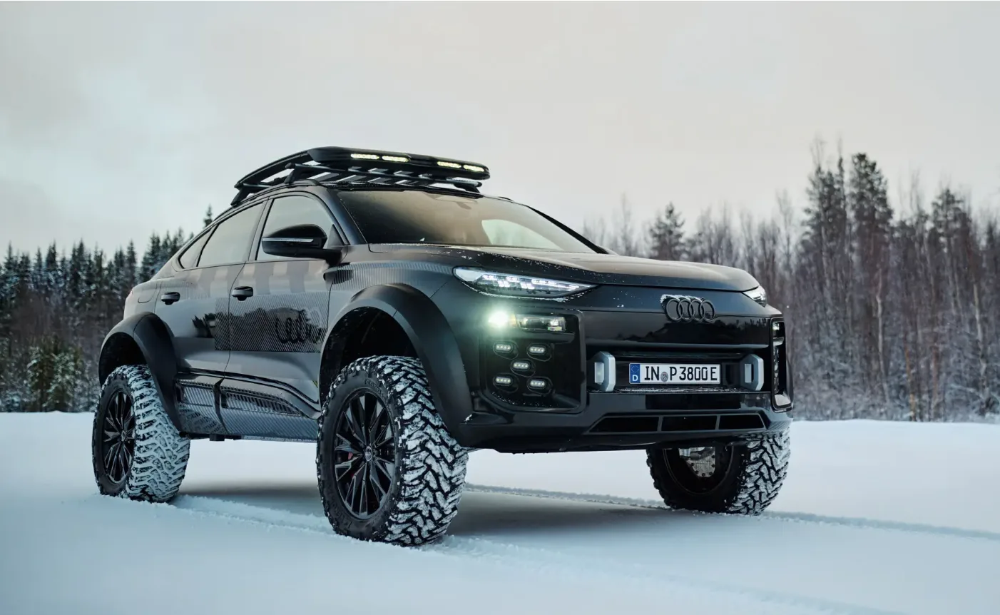 أودي Q6 e-tron Off-Road: الدفع الرباعي الكهربائي للطرق الوعرة