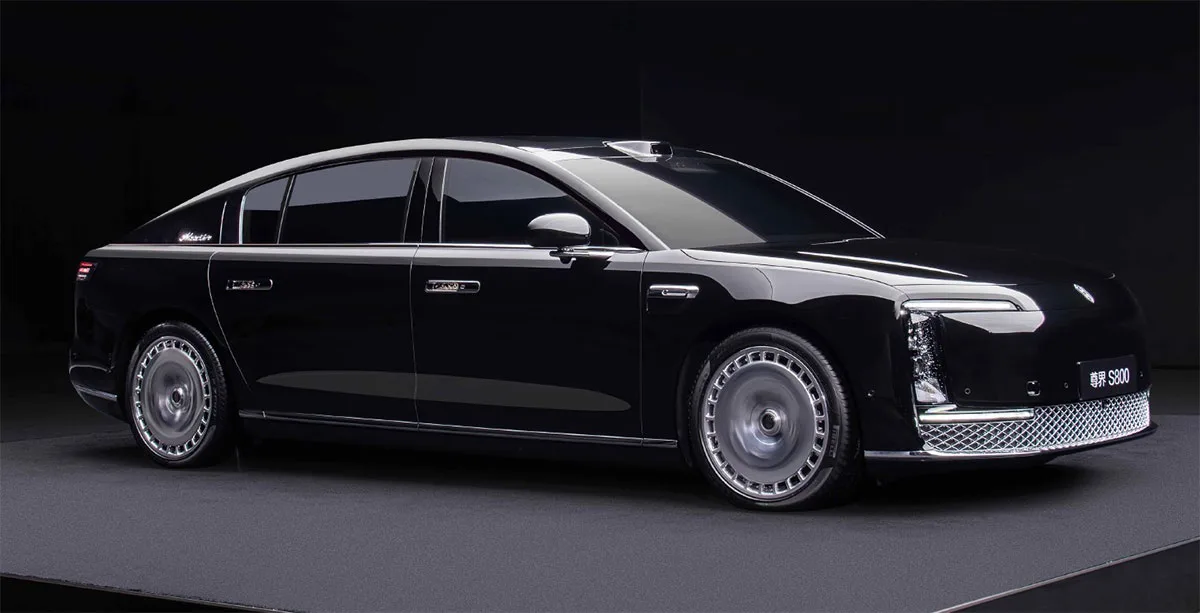 الإعلان عن هواوي مايسترو S800: السيارة الكهربائية الفاخرة الجديدة