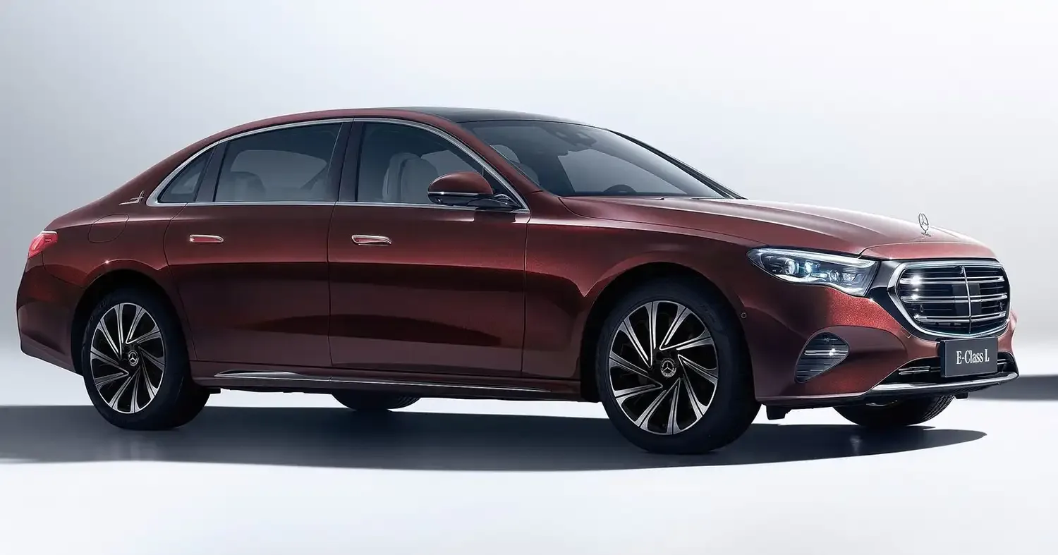 سيارة مرسيدس بنز E-Class LWB 2024 الجديدة في الهند