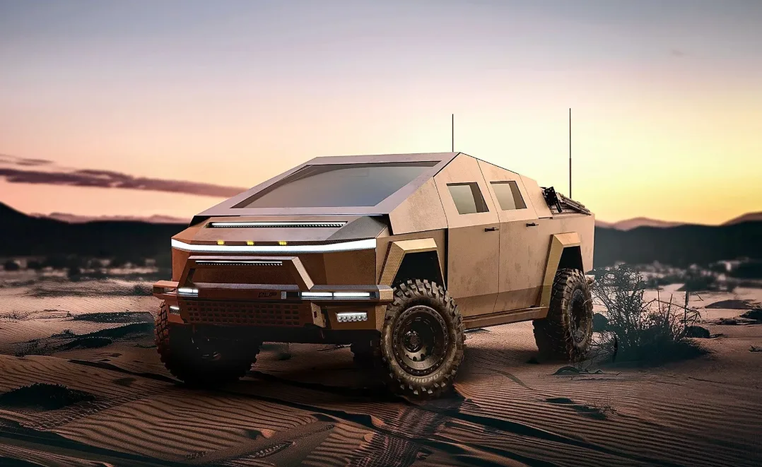 تسلا Cybertruck تتحول إلى مركبة عسكرية متطورة