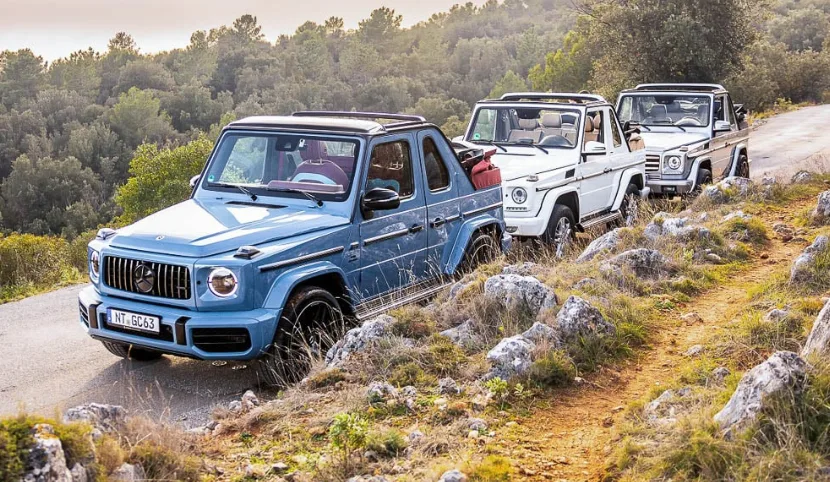 مرسيدس AMG G63 المكشوفة .. السيارة الفاخرة النادرة